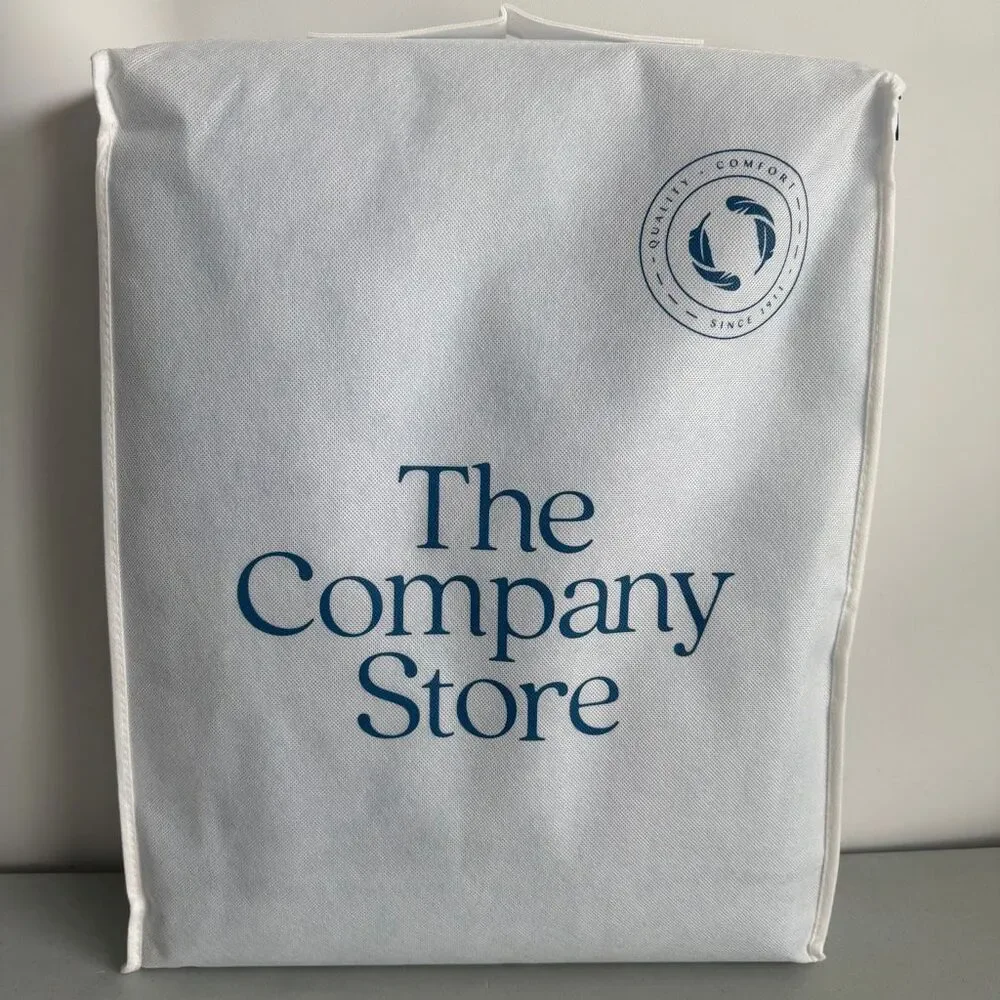 The Company Store LaCrosse Premium Down Throw - Porcelain Blue 50x70